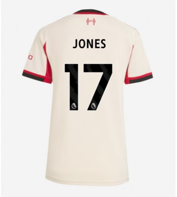 Liverpool Curtis Jones #17 Udebanetrøje Dame 2025-26 Kortærmet